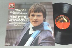 ●独LP FRANK PETER ZIMMERMANN/MOZART VIOLIN CONC●