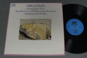 ●英LP JANOWSKI/BRAHMS SYM. NO1●