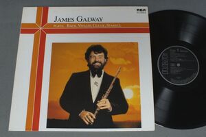 ●独LP JAMES GALWAY/PLAYS BACH/VIVALDI/GLUCK●