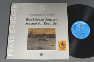 ●独LP BRUGGEN-LEONHARDT-BYLSMA/HANDEL BLOCKN-SONATEN●