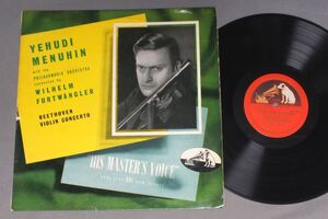 ●英LP MENUHIN-FURTWANGLER/BEETHOVEN-VIOLIN CONC. IN D●