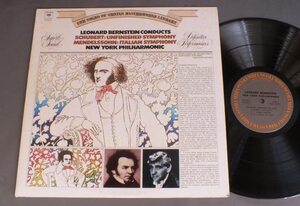 ● US LP Bernstein/Schubert -Unfine Symphony ●