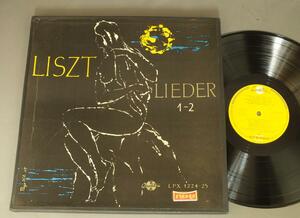 ●洪LP DALOK/LISZT: LIEDER 1-2 ●