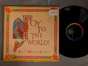 * рис LP ROGER WAGNER CHORALE/JOY TO THE WORLD!*
