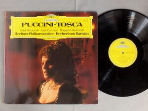 ●独LP PHILHARMONIKER KARAJAN/PUCCINI TOSCA●