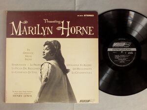 ●英LP MARILYN HORNE HENRY LEWIS/PRESENTING MARILYN HORNE●