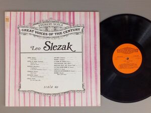 ●米LP LEO SLEZAK/GREAT VOICES OF THE CENTURY●