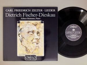 ●独LP FISCHER-DIESKAU REIMANN/ZELTER AUSGEWAHL TE LIEDER-SELECTED SONGS●