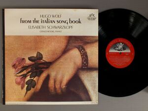 ●米LP SCHWARZKOPF/HUGO WOLF FROM THE ITALIAN SONG BOOK●