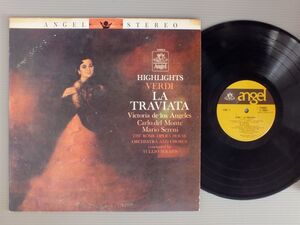 ●米LP VICTORIA DE LOS ANGELES/VERDI-LA TRAVIATA HIGHLIGHTS●