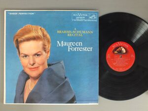 ●米LP MAUREEN FORRESTER/BRAHMS-SCHUMANN RECITAL MONO●