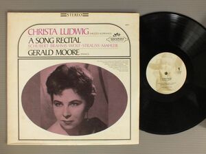 * рис LP CHRISTA LUDWIG/CHRISTA LUDWIG A SONGS RECITAL*