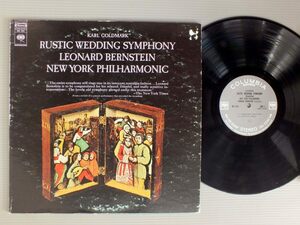 ●米LP BERNSTEIN/GOLDMARK-RUSTIC WEDDING SYM.●