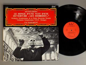 ●仏LP SCHURICHT/MENDELSSOHN-LE SONGE D`UNE NUIT●