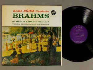 ●米LP BOHM/BRAHMS-SYM. NO3●