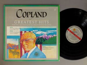 ●米LP BERNSTEIN/NO13 COPLAND`S GREATEST HITS●