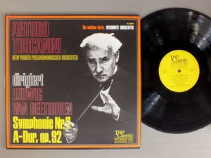 ●独LP TOSCANINI/LUDWIG VAN BEETHOVEN-SYM.●