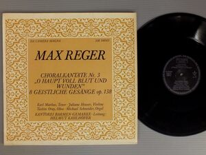 ●独LP KANTOREI BARMEN-GEMARKE-HELMUT KAHLHOFER etc/REGER-CHORALKANTATE -8 GEISTL GESAENGE●