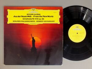 ●独LP KARAJAN/DVORAK-SYM. (5)-AUS DER NEUEN WELT●