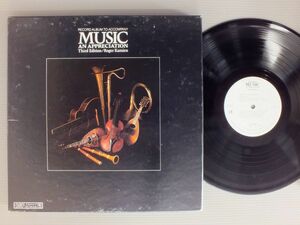 ●米LP KAMIEN/RECORD ALBUM TO ACCOMPANY MUSIC AN APPERECIATION THIRD EDITION●