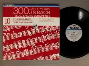 ● Немецкий LP Harnoncourt/Bach-Violinkonzerte ●