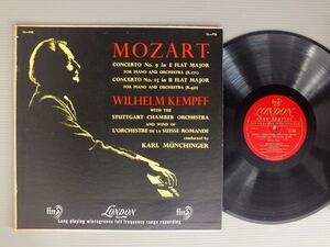 ●英LP KEMPFF-KARL MUNCHINGER/MOZART-CONC. NO9-CONC. NO15●