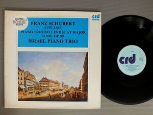 ●英LP ISRAEL PIANO TRIO/SCHUBERT-PIANO TRIO NO1 D898 OP99●