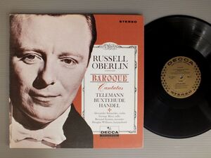 ● US LP Russell Oberlin/Sings Baroack Cantatas Telemannn-Buxtehude-Handel ●