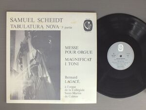 ●仏LP BARNARD LAGACE/SCHEIDT - TABULATURA NOVA -MESSE POUR ORGUE●