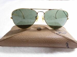 RAYBAN/レイバン　ティアドロップ　ボシュロム　USA製　ブラックレンズ　度無し　936I