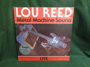 LOU REED/METAL MACHINE SOUND LIVE●LP