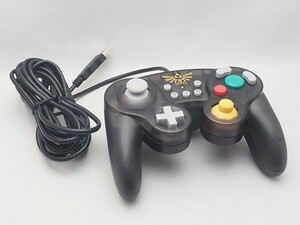 美品 ホリ NSW-108 クラシックコントローラ for Nintendo Switch ゼルダの伝説 任天堂 スイッチ HORI 動作品 管14467