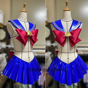  high quality new work Pretty Soldier Sailor Moon month .... costume play clothes manner shoes . wig optional 