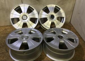 【FH175】ホイール4本セット　eb eurobein MANARAY SPORT 16インチ7J オフセット+38 PCD 5H100／114.3 ハブ73mm ボルト穴13mm