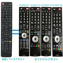 AULCMEET液晶テレビ用リモコン fit for PRODIA ピクセラPIX-RM024-PA1 PIX-RM028-PA1 PIX-RM033-PZ1 PIX-RM036-PZ1 PIX-RM031-_画像3
