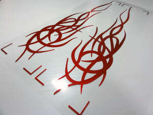 to rival sticker line A extra-large size red mirror snowmobile also ... outdoors for cutting letter cutting type / decal 