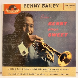 ■即決 Benny Bailey / Benny plays Sweet ej2218 英オリジナル45/7 ベニー・ベイリー