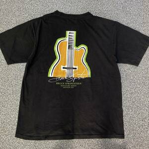 90s Hard Rock Cafe BRUCE SPRINGSTEEN Tシャツ XL ハードロックカフェ ロゴ ブルーススプリングスティーン ギター バンT ヴィンテージ