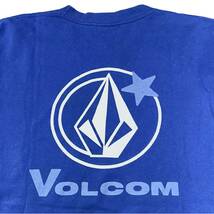 90s VOLCOM ボルコム Tシャツ L ブルー ロゴ サーフ スケート スケボー ヴォルコム ヴィンテージ_画像4