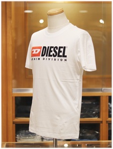 ♪ディーゼル♪ DIESEL M size 半袖Tシャツ ロゴ刺繍 白