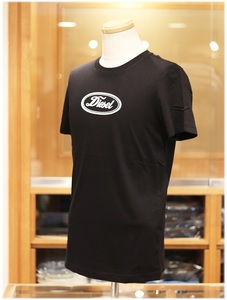 ♪ディーゼル♪ DIESEL S size 半袖Tシャツ ロゴプリント 黒