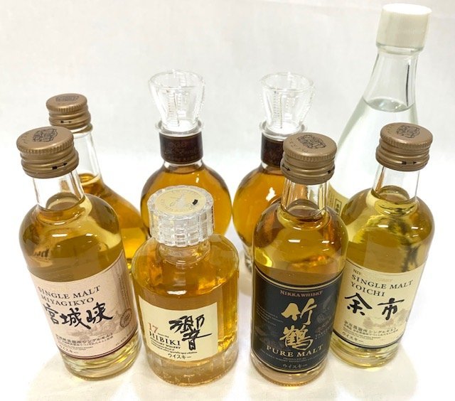 ヤフオク! -「ニッカ ミニチュアボトル」(食品、飲料) の落札相場 ...