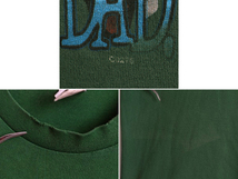 90s USA製 大きいサイズ XL ■ ワーナー タズマニアンデビル プリント 半袖 Tシャツ ( メンズ レディース ) 古着 90年代 キャラクター 深緑_画像5