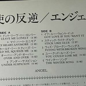 即決・見本盤・天使の反逆・エンジェル・VIP-6483・LP盤 の画像5