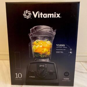 新品・未開封 Vitamix バイタミックス V1200i 正規輸入品 販売店保証付き レシピ本あり 黒