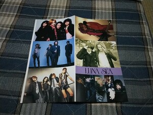 ロッキンf☆とじ込み付録☆ポストカード＆タイムテーブルカード『イエモン、CRAZE、ラルク、LUNA SEA、聖飢魔II、GLAY、SLY、SIAM SHADE』