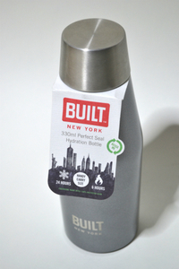 新品 BUILT NY ビルト ニューヨーク パーフェクトシールド ステンレスボトル チャコールグレー 330ml マグボトル タンブラー 水筒 未使用