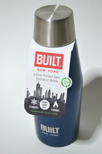 新品 BUILT NY ビルト ニューヨーク パーフェクトシールド ステンレスボトル ネイビー 330ml マグボトル タンブラー 水筒 軽量 未使用 即決