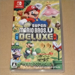 未開封新品◆NewスーパーマリオブラザーズUデラックス Nintendo Switch