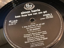 12”★Simon Harris / Bass (How Low Can You Go) (Ragamuffin & Streets Ahead Remixes) ハウス・クラシック！！_画像1